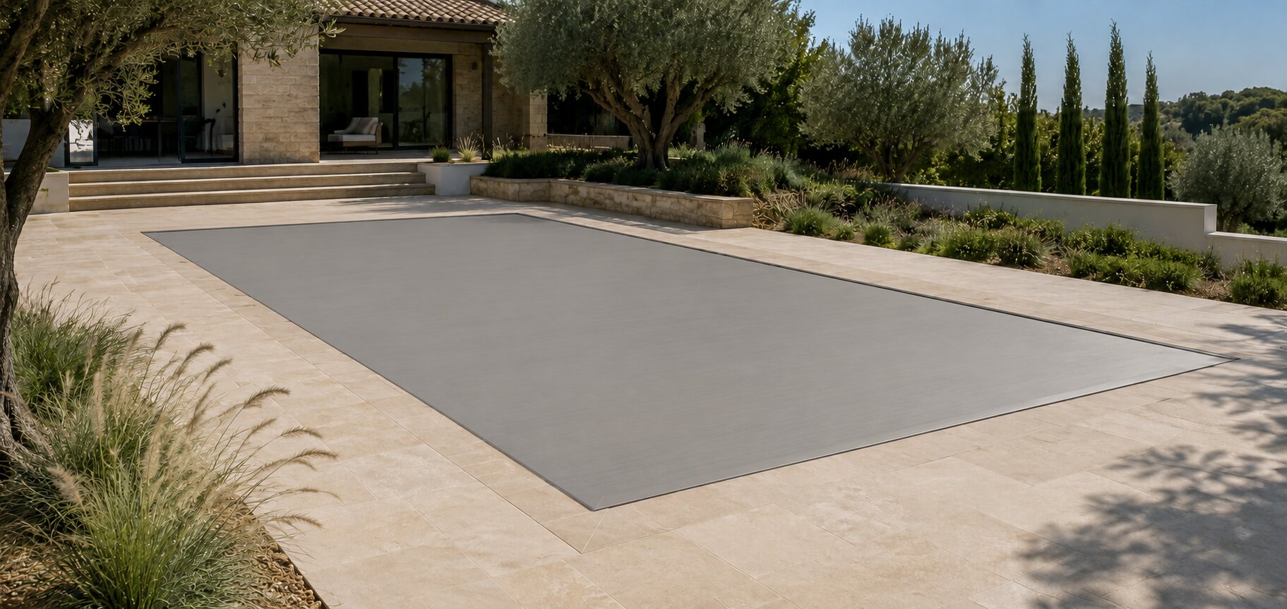 Copertura per piscine interrate
